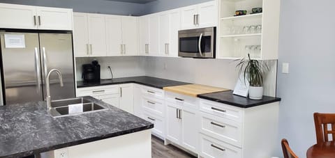 Plenty of counter space.