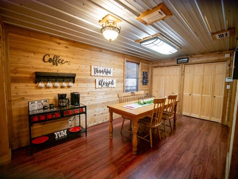 Coffee bar:  Auto drip and a Keurig. 