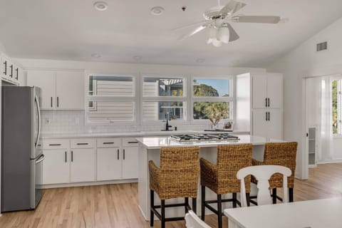 There's plenty of room to prepare your feast in our spacious, renovated kitchen.