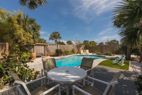 Pool view facing north east