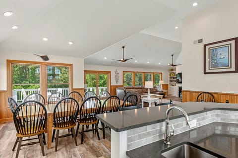 VOH50: Joyful Sound | Top Level Dining Area and Kitchen