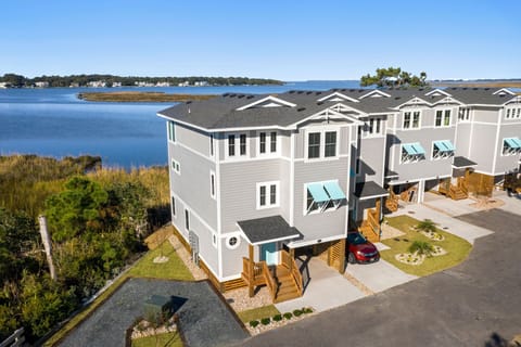 CLP301A: Sunset On The Sound | Front Exterior - Aerial View