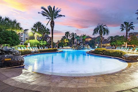 Your family's private resort right in the neighborhood. The lagoon pool is a few steps from the front door.