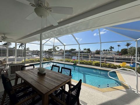Pool and Canal View