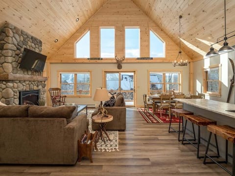 Open concept living area