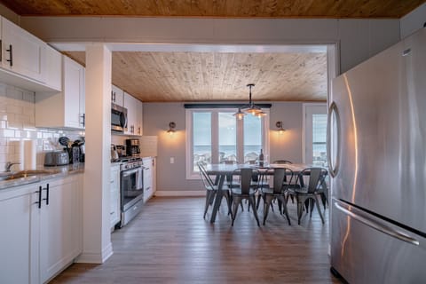 Open Kitchen And Dining Area