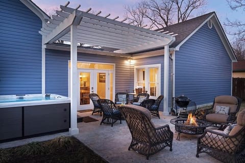 The backyard