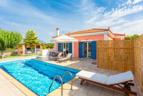 Beautiful villa with private pool, terrace, and garden with panoramic countryside views