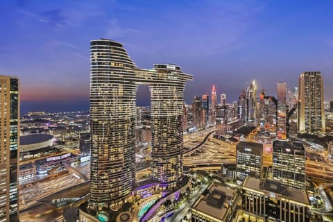 Skyline Oasis: Experience breathtaking city views from the heart of Dubai`s vibrant skyline!