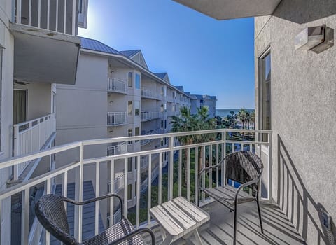 Private Balcony at 1401 Sea Crest