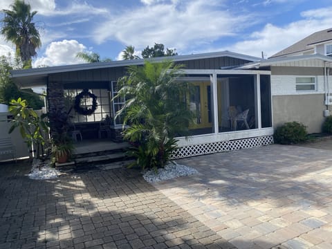 Terrace in front of the house