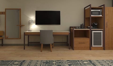 In-room safe, desk, laptop workspace, blackout drapes