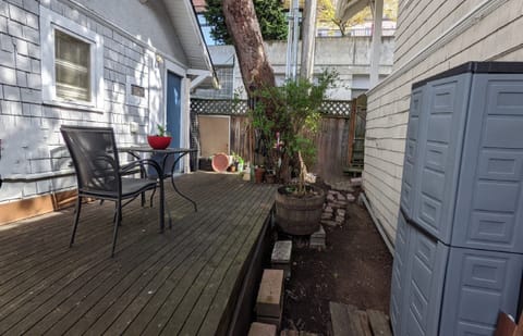 back yard is still on progress of updating .