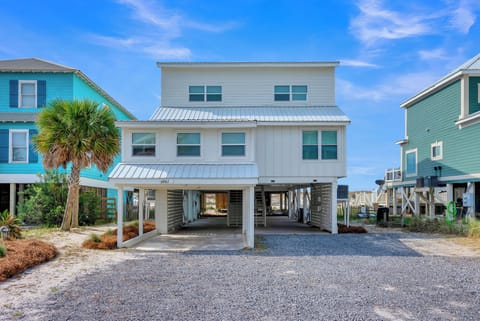 A License to Chill is a 9 bedroom home that can accomodate 29 guests