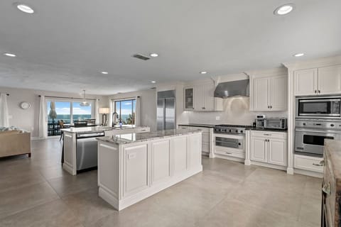 Kitchen Looking East Towards the Ocean