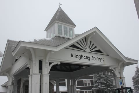 Allegheny Springs with valet parking, covered unload area