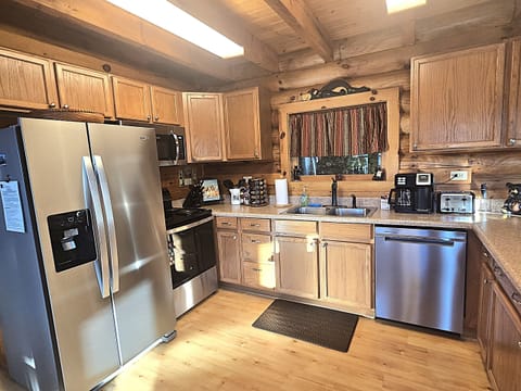 Kitchen with new appliances