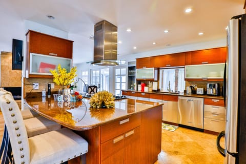 Chef's kitchen island