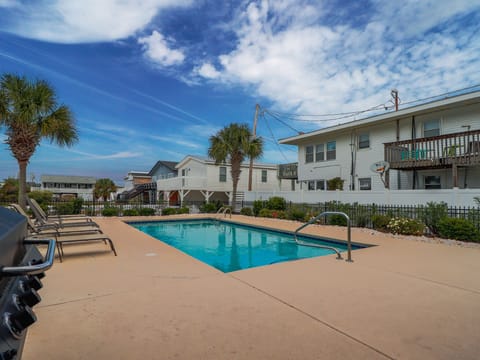 Pool Area in Backyard