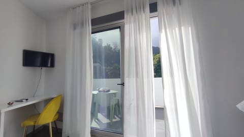 Panoramic Double Room | Premium bedding, memory foam beds, desk, laptop workspace