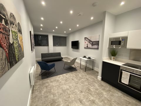 Deluxe Apartment, Accessible, Private Bathroom (Manhattan style apartment) | Lounge
