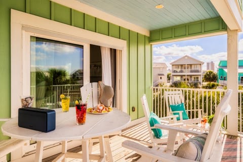Indulge in a glass of wine while soaking in the breathtaking lagoon views from our balcony. Experience relaxation at its finest.