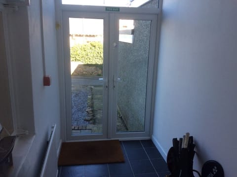 Utility room - access to car park at rear