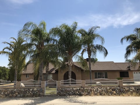 Front of the house