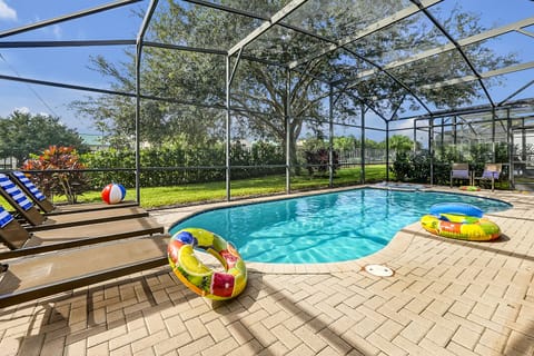 No rear neighbors and south facing pool 