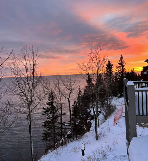 Beautiful sunsets from the decks