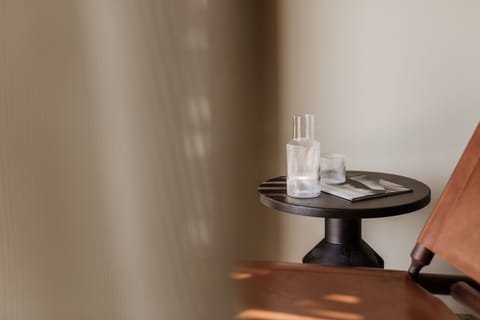 Deluxe Double Room, Beachfront | Premium bedding, in-room safe, desk, blackout drapes