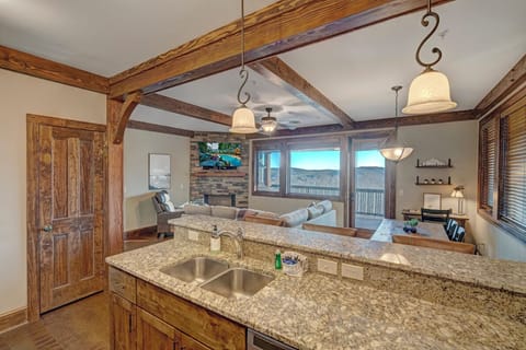Kitchen--- Open Floor Plan, Mountain View