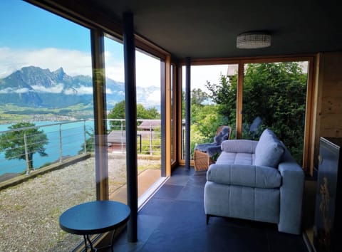 Chalet, 1 Bedroom, Smoking, Balcony | 2 bedrooms, travel crib