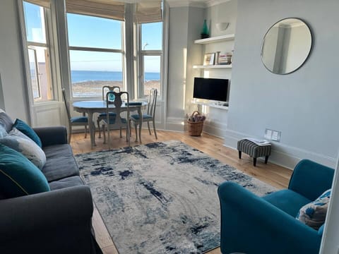 Direct Sea Views and Sunsets From the Large Living Room Bay Window