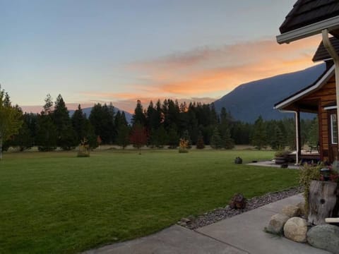 View from the front of house looking towards GNP