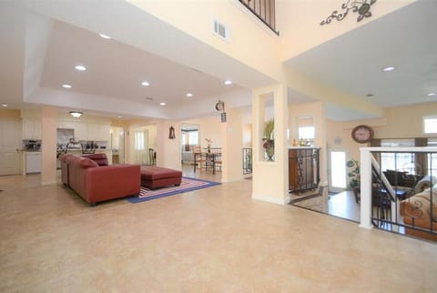 open view from kitchen