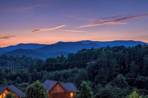 Enjoy Smoky Mountain views from the private decks
