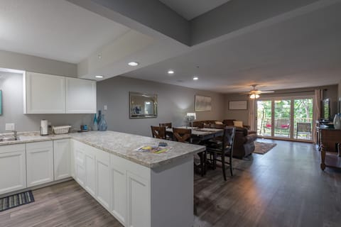 Kitchen and Dining Area