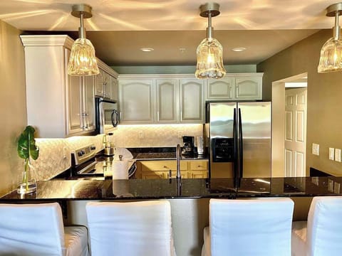 Looking at the Kitchen from the Family Room.