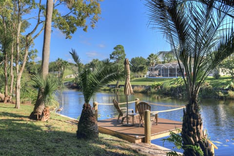 Dock Looking at the Canal