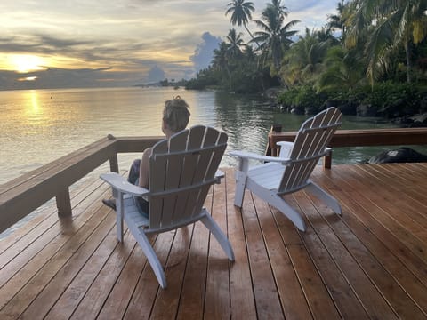 Morning coffee to see the sunrise is just breathtaking. 