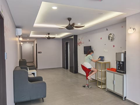 Lobby sitting area