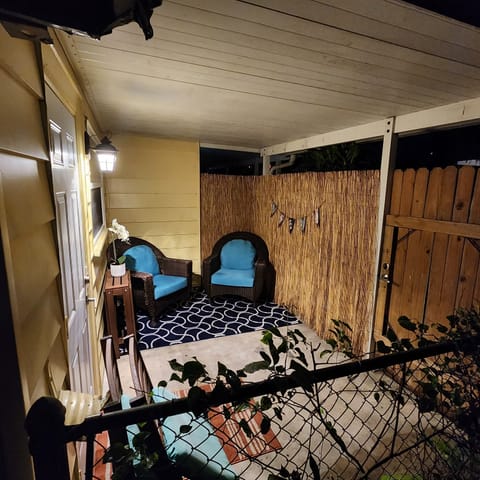 Covered patio