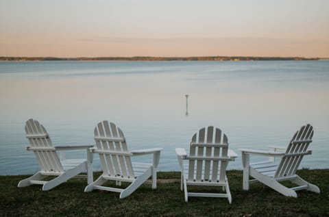 Enjoy a cocktail while watching the sun set.