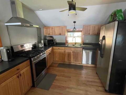 Full kitchen with all of the tools to host great meals!  