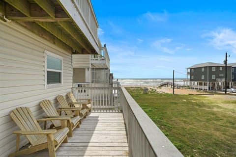 The view of the Gulf from the main entry patio
