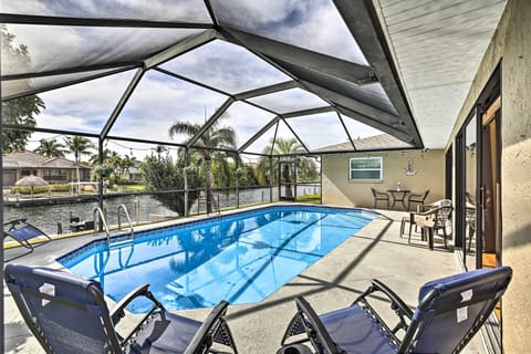 Cape Coral Vacation Rental | 4BR | 2BA | 1,700 Sq Ft | 2 Exterior Steps to Enter