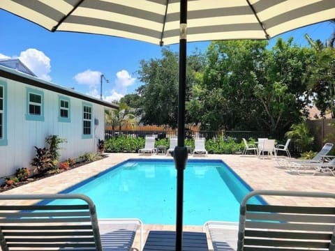 Read a book & relax under the umbrella.