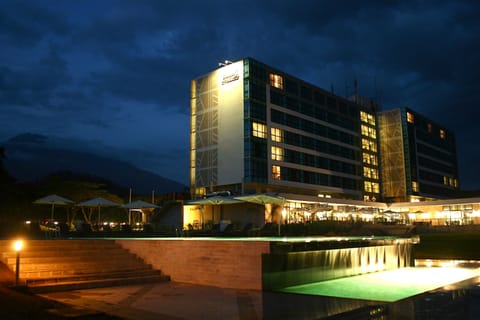 Front of property - evening/night