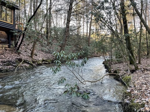 180 feet of frontage on trout stocked creek